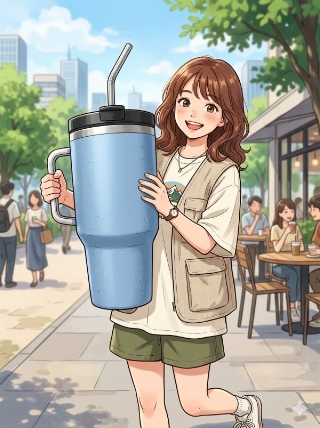 デカいタンブラー