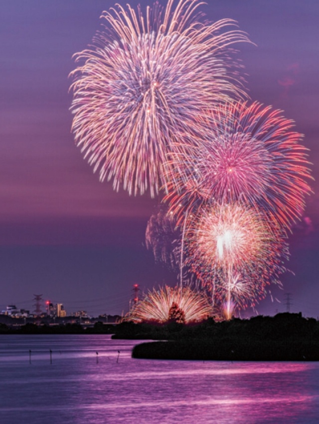 雷かと思ったら花火でした🎆